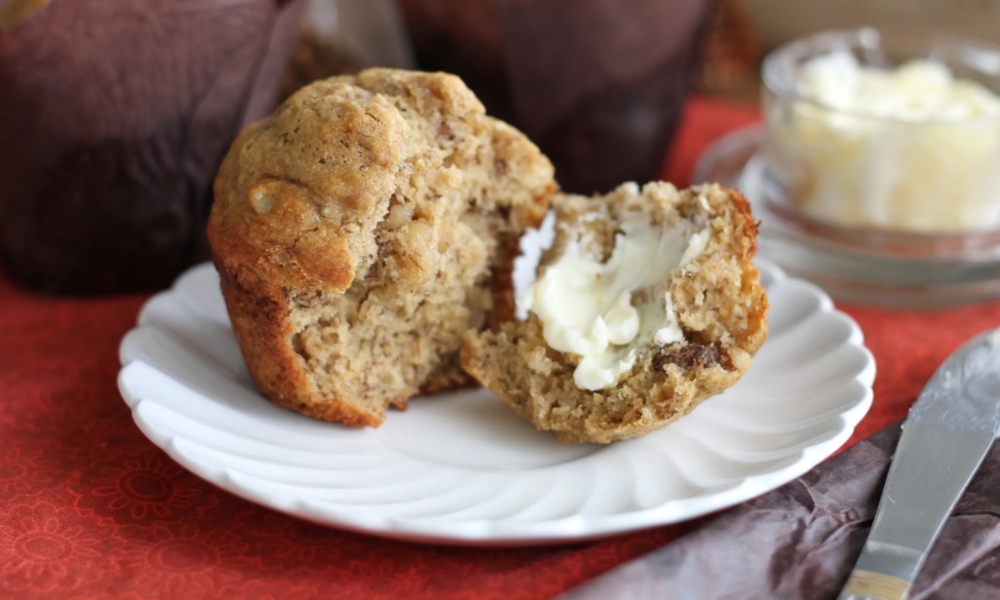 Banana Nut Muffin Recipe 1