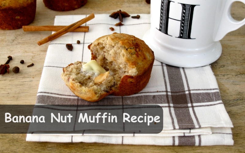 Banana Nut Muffin Recipe