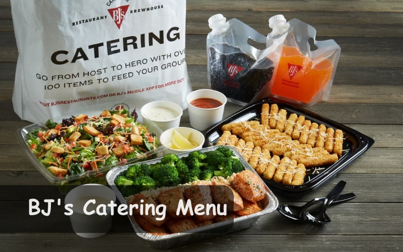 BJ's Catering Menu