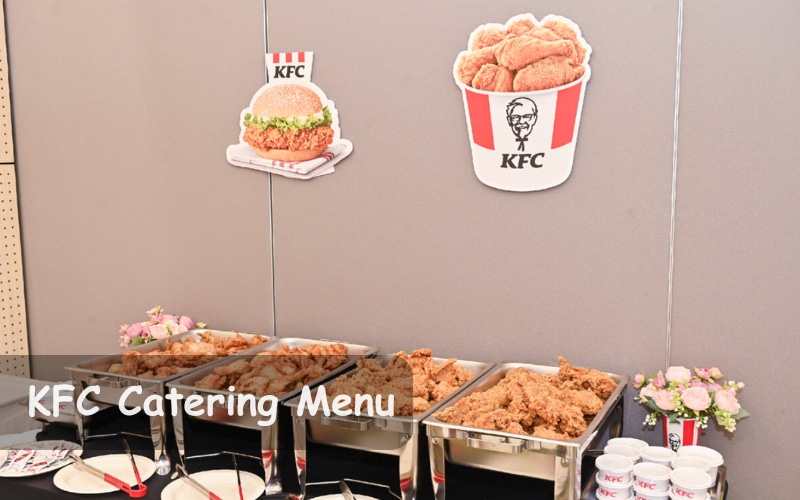 KFC Catering Menu