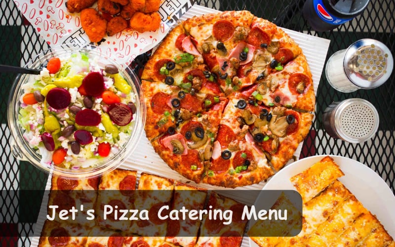 Jet's Pizza Catering Menu