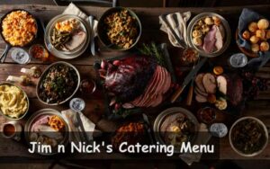 Jim n Nick's Catering Menu