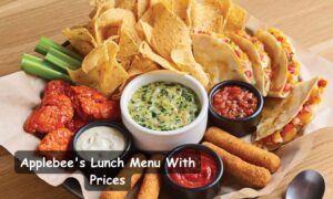 Applebee's Lunch Menu With Prices