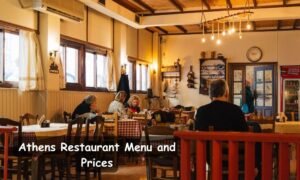 Athens Restaurant Menu