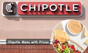 Chipotle Menu with Prices