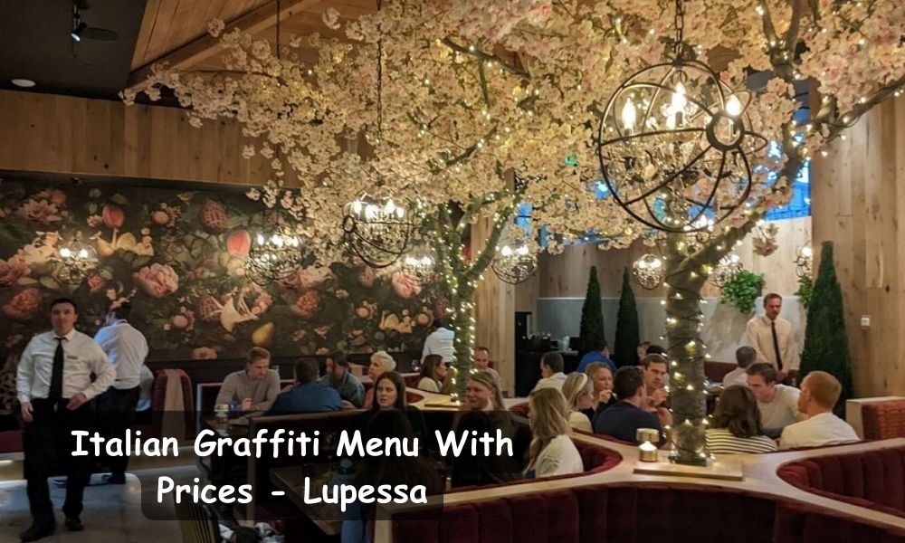 Italian Graffiti Menu