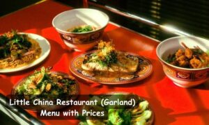 Little China Restaurant Menu