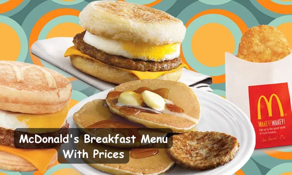 McDonalds Breakfast Menu
