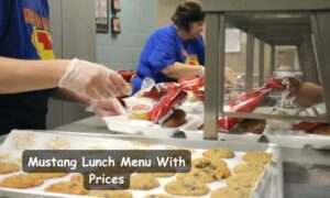 Mustang Lunch Menu