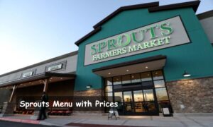 Sprouts Menu with Prices